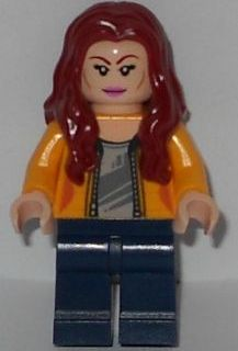 LEGO Minifigure-April O'Neil - Hair Down (79116)-Teenage Mutant Ninja Turtles-TNT046-Creative Brick Builders
